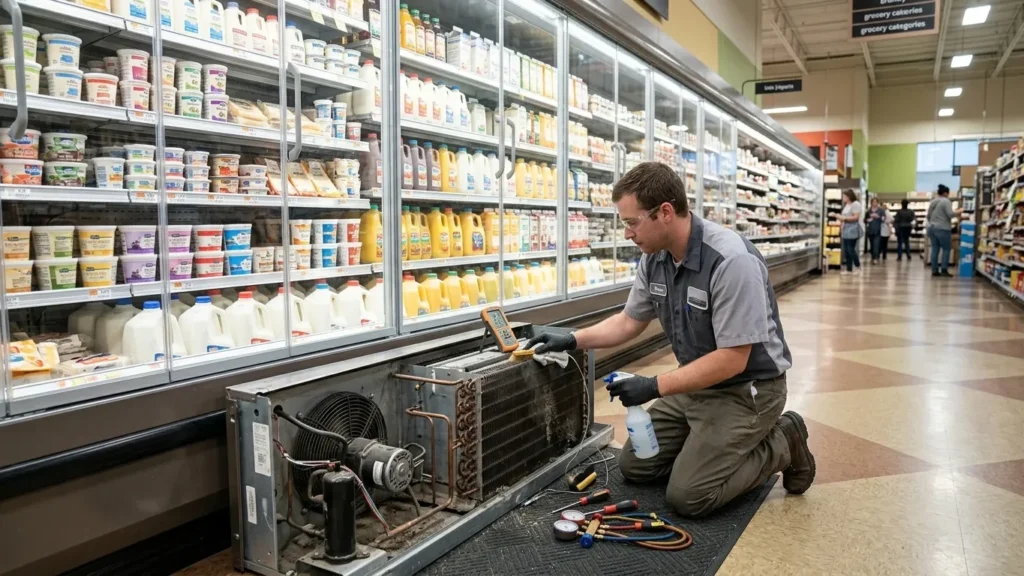 Commercial refrigeration services in Dallas TX for refrigeration maintenance